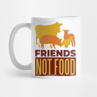 Friends Not Food - Vegan Team Mug